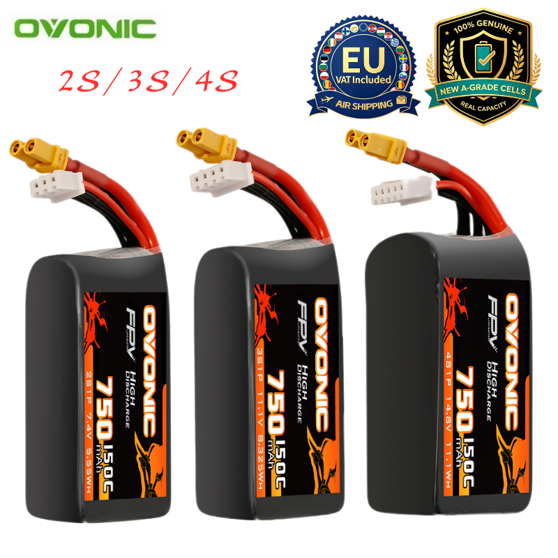 HOT OVONIC 150C 750mAh 7.4V/11 - огляд і ціна Drone Battery 3S