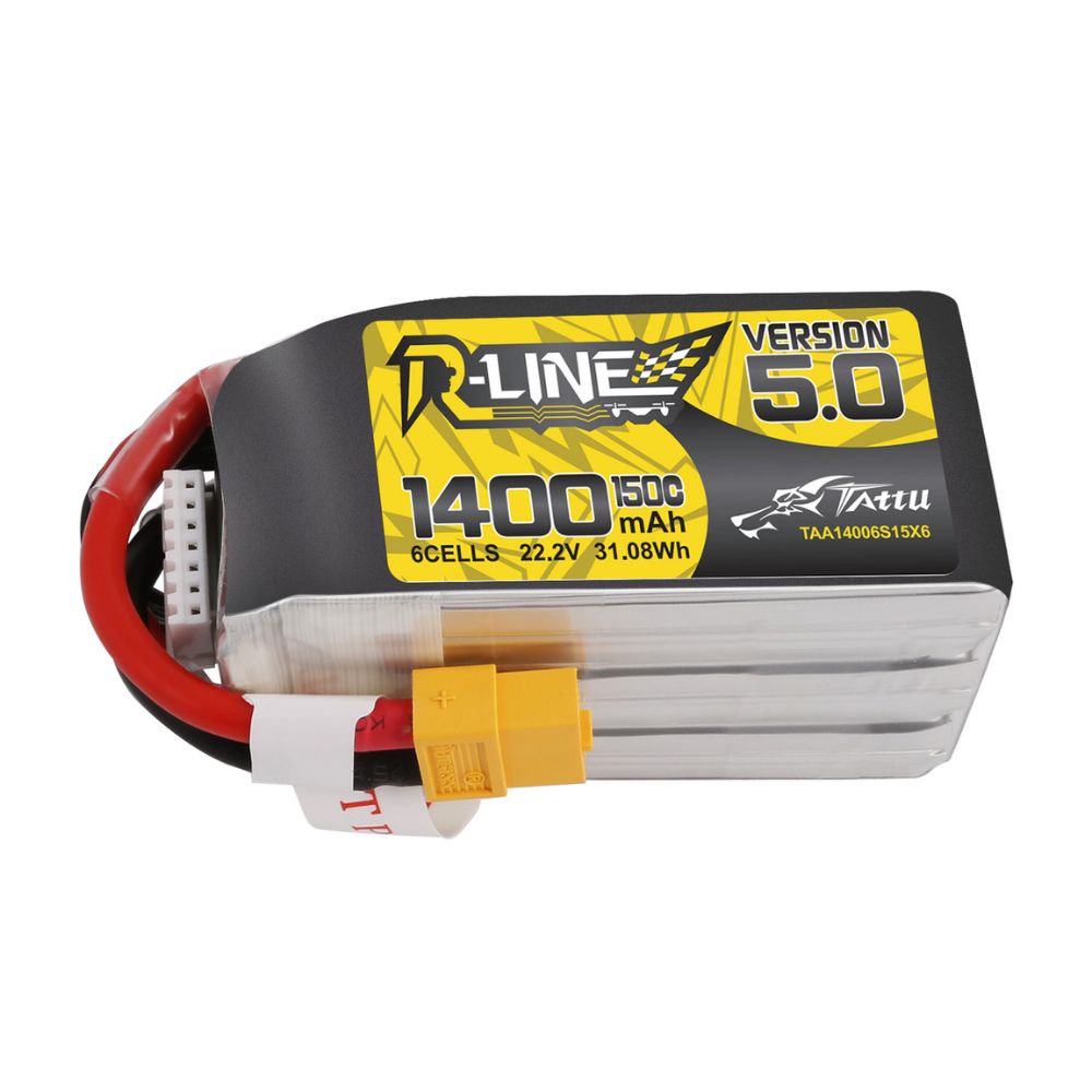 TATTU R-LINE 5.0 3S 4S 6S Lipo - огляд і ціна Drone Battery 3S