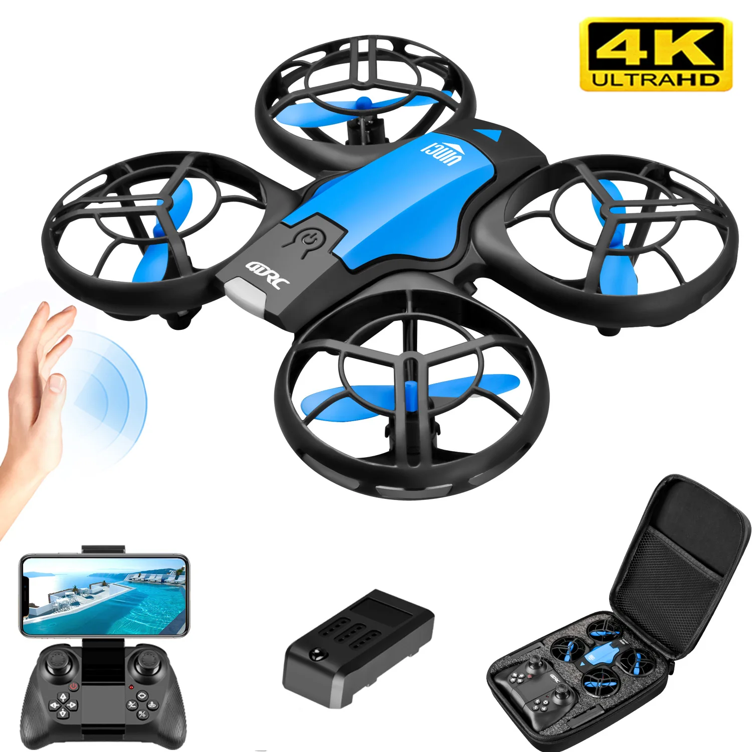 V8 New Mini Drone 4K Professio - огляд і ціна Drone Battery Case