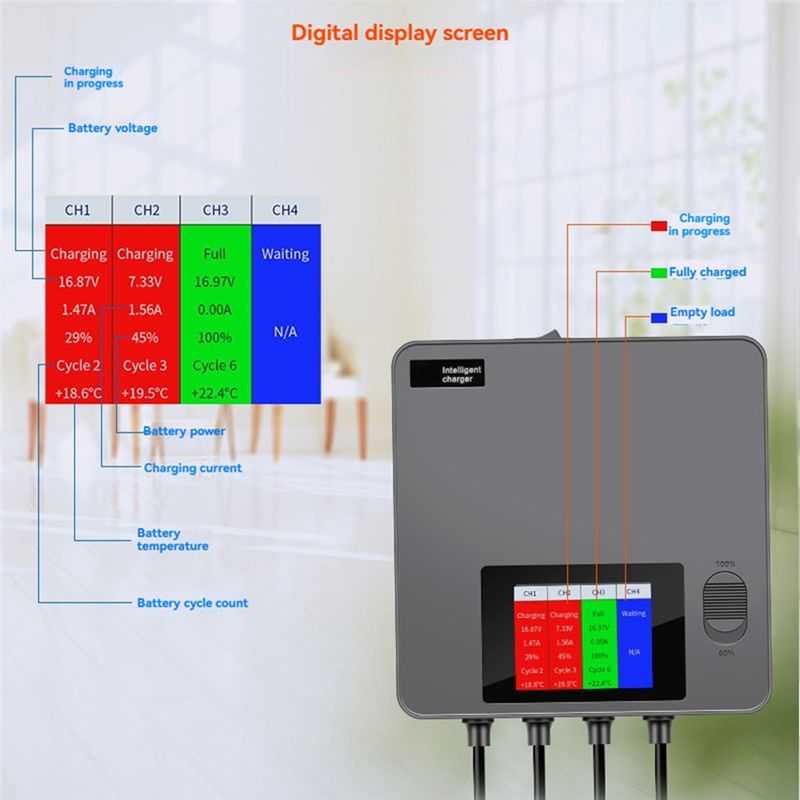 Classic-6-In-1 Digital Display - огляд і ціна Drone Battery 3S