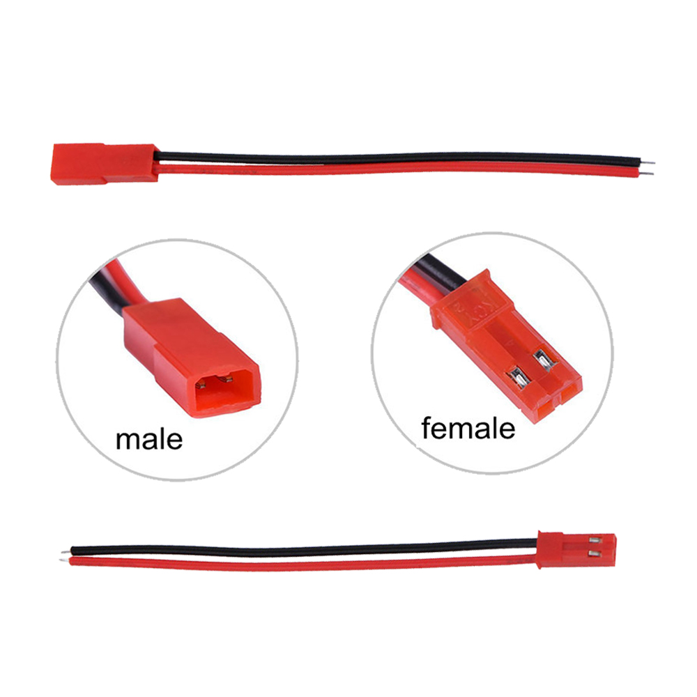 JST 2Pin female/male plug conn - огляд і ціна Drone Battery Lipo