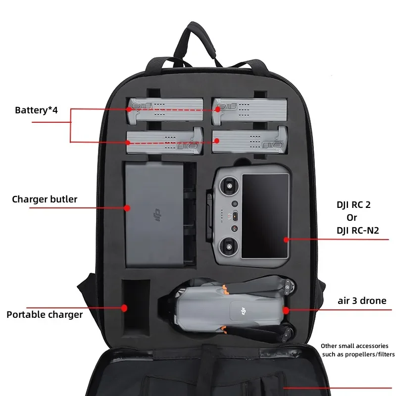 Portable Case Hard Backpack Ba - огляд і ціна Drone Battery Bag