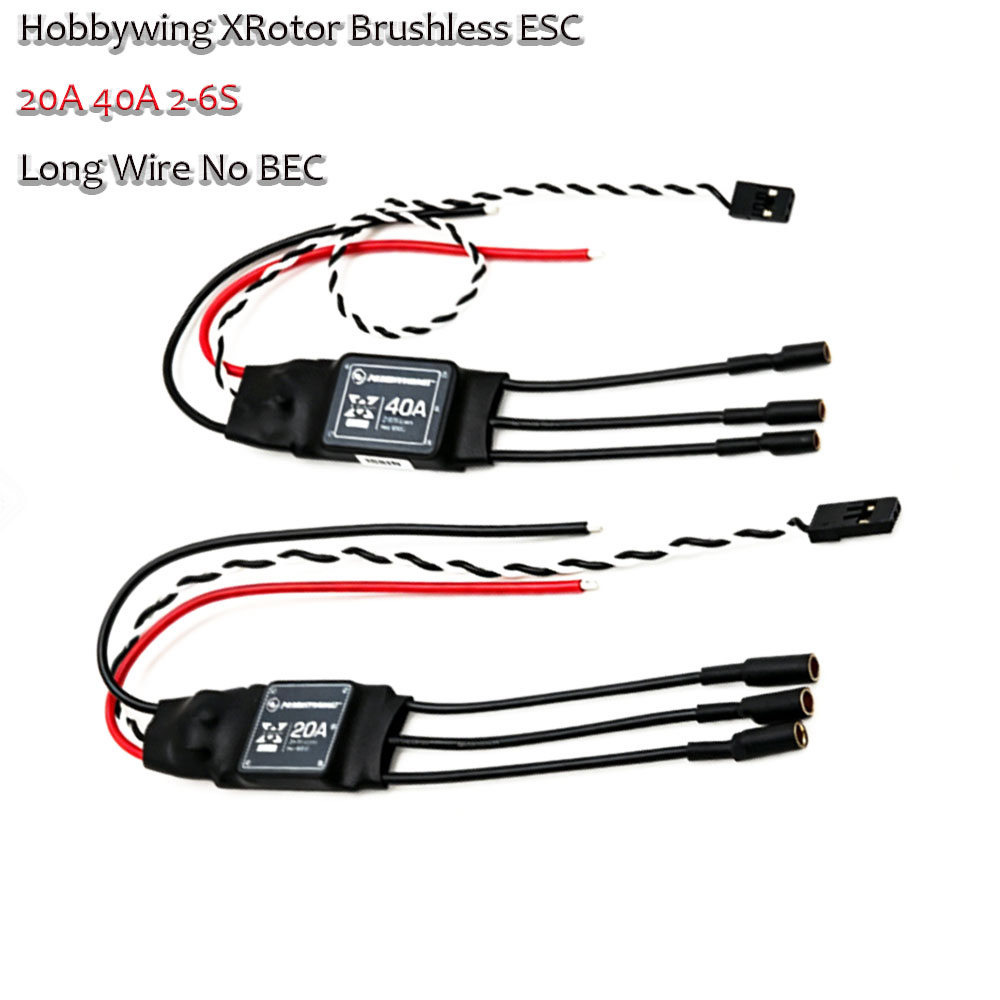 XRotor Hobbywing 20A 40A Brush - огляд і ціна Drone Battery Lipo